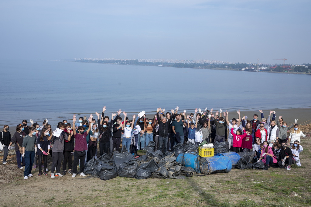 Pylaia Beach Cleaning Oct 2021 5
