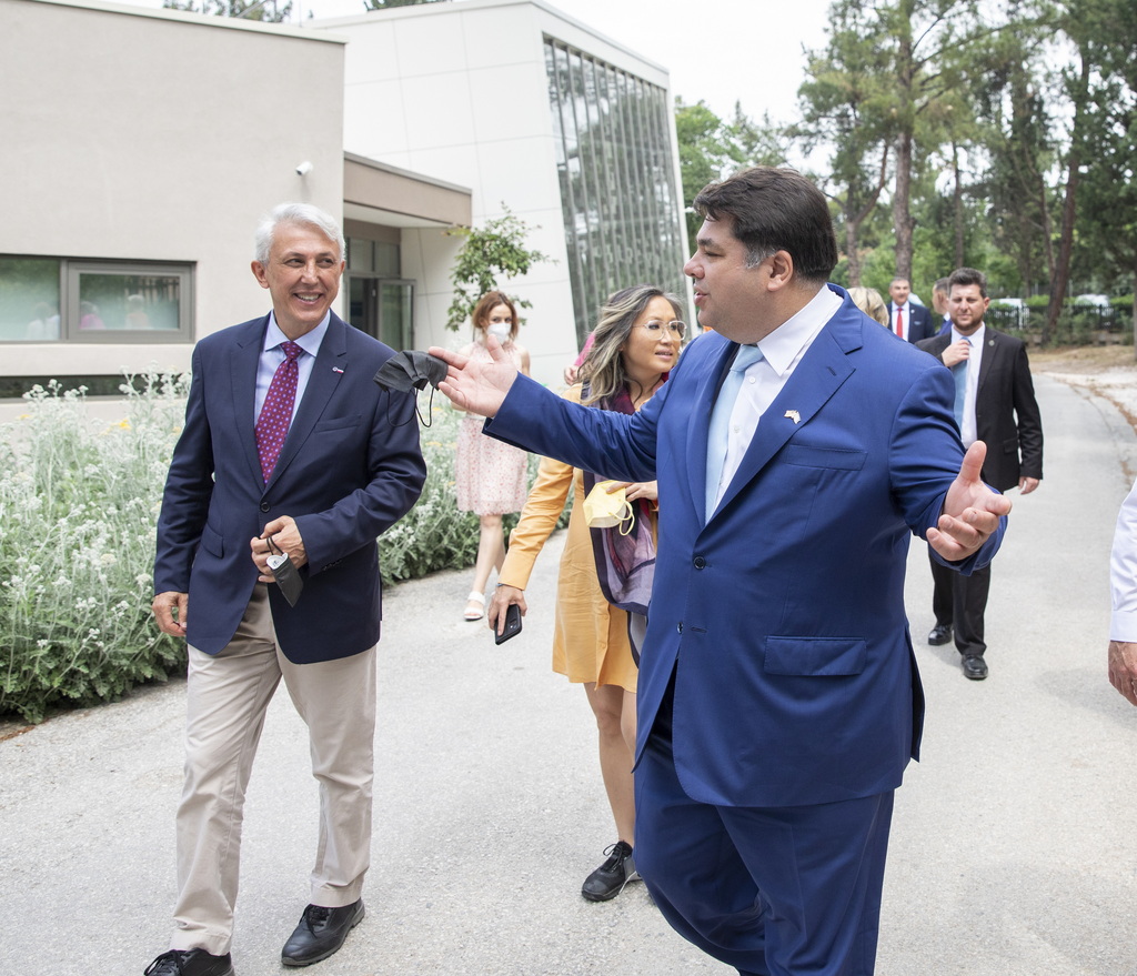 US Ambassador Tsunis to Anatolia College 3