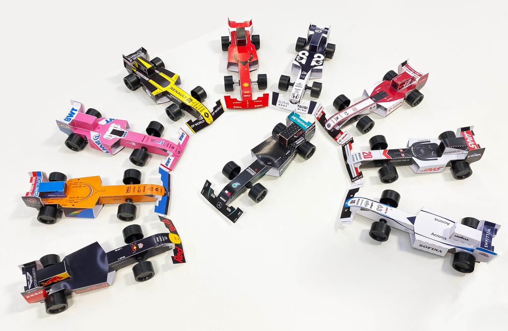 F1 in Schools Primary Class Cars