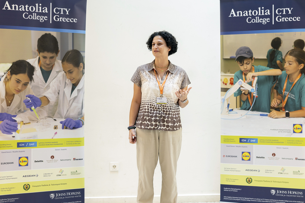 CTY Greece media event Danai Kyriaki