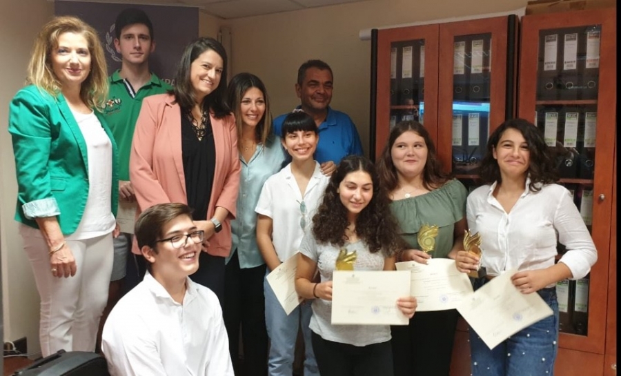 Μαθητές του Κολλεγίου Ανατόλια βραβεύτηκαν από την ηγεσία του Υπουργείου Παιδείας