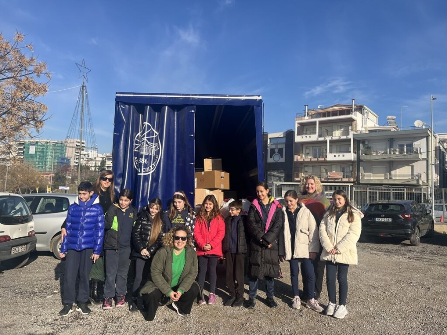 Συλλογή και προσφορά προϊόντων από το Anatolia Elementary School στο Κοινωνικό Παντοπωλείο του Δήμου Πυλαίας – Χορτιάτη