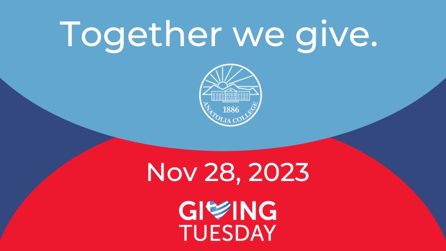 Anatolia College joins Giving Tuesday