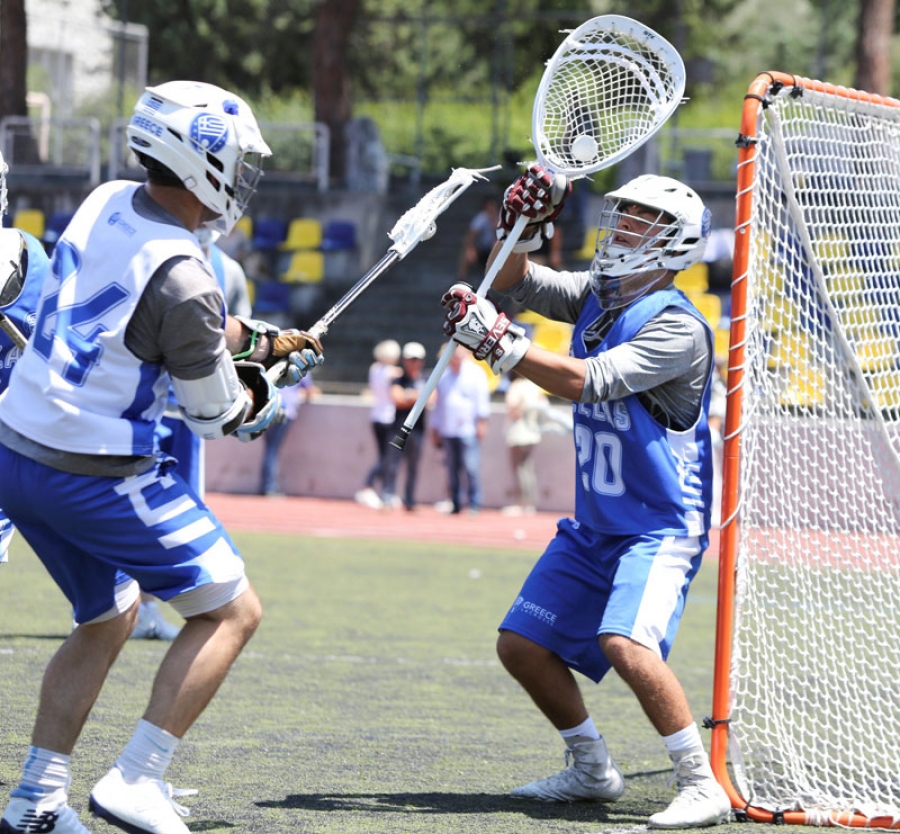The Greece Men&#039;s National Lacrosse Team trains at Anatolia College