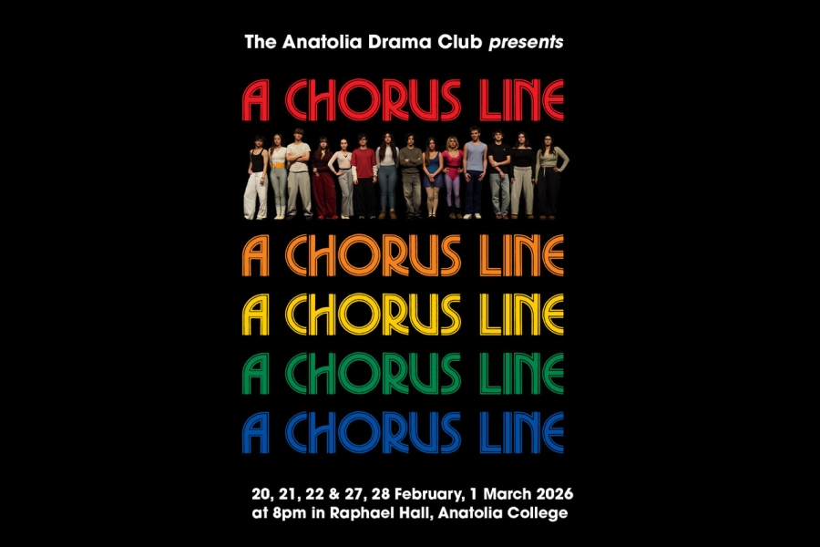 Το Drama Club του Κολλεγίου Ανατόλια παρουσιάζει την παράσταση "A Chorus Line"