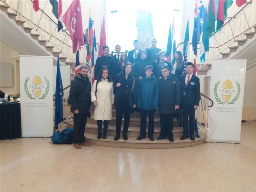 Visit to the Netherlands for the LEMUN